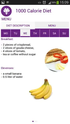 Diet android App screenshot 7